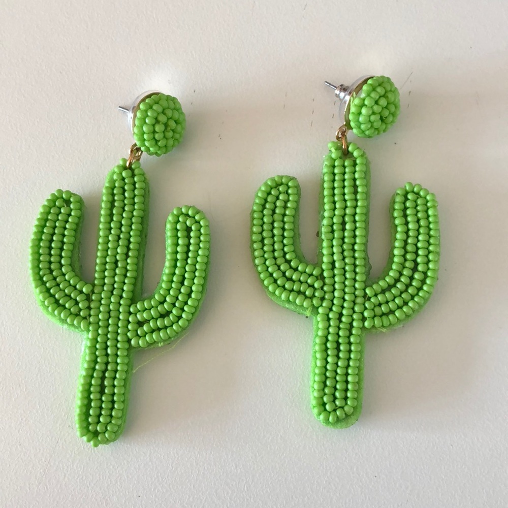 Cactus earrings